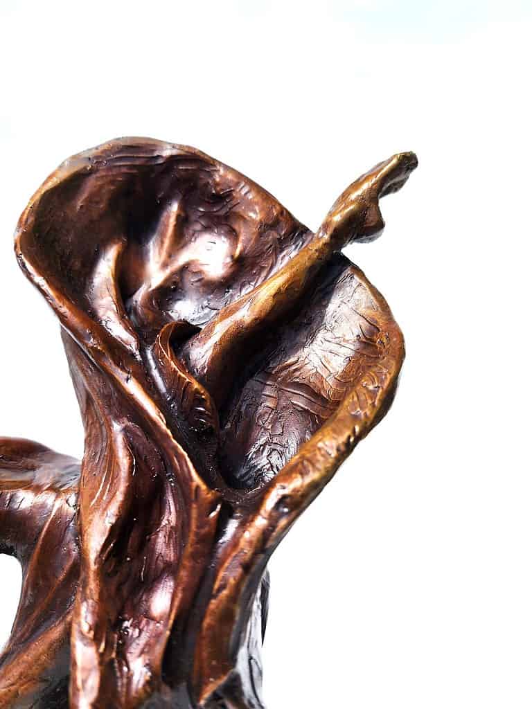 Laura Teste Contemporary Bronze Sculpture Two this moment